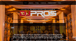 Desktop Screenshot of djpros.net
